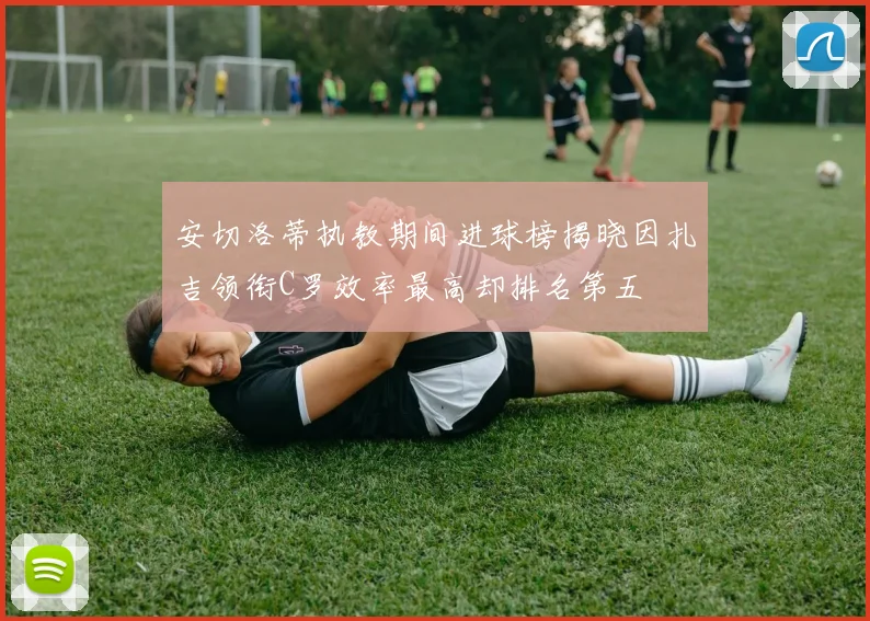 安切洛蒂执教期间进球榜揭晓因扎吉领衔C罗效率最高却排名第五